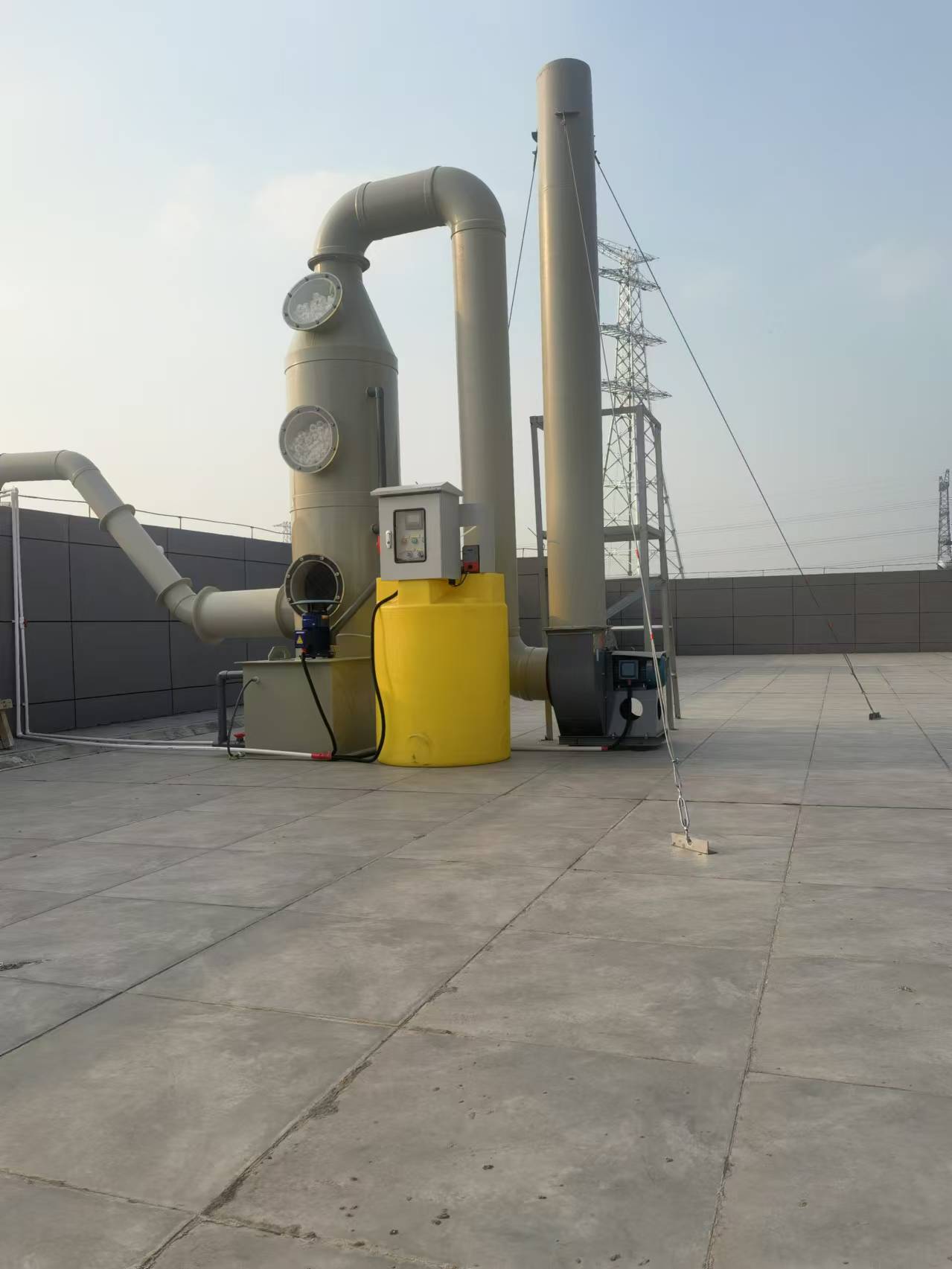 調(diào)配、酸蝕廢氣處理工程